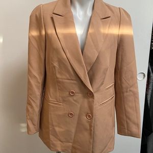 WALTER BAKER beige Dressy Blazer - Size Medium - NEW With Tags
